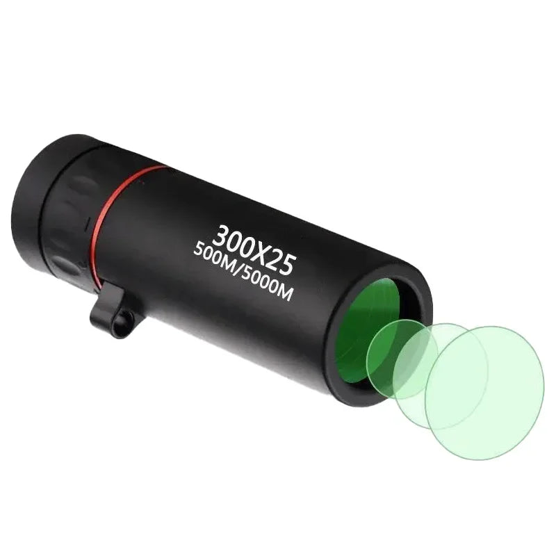 Monoculaire HD 10X Étanche Zoom Pro Voyage & Chasse