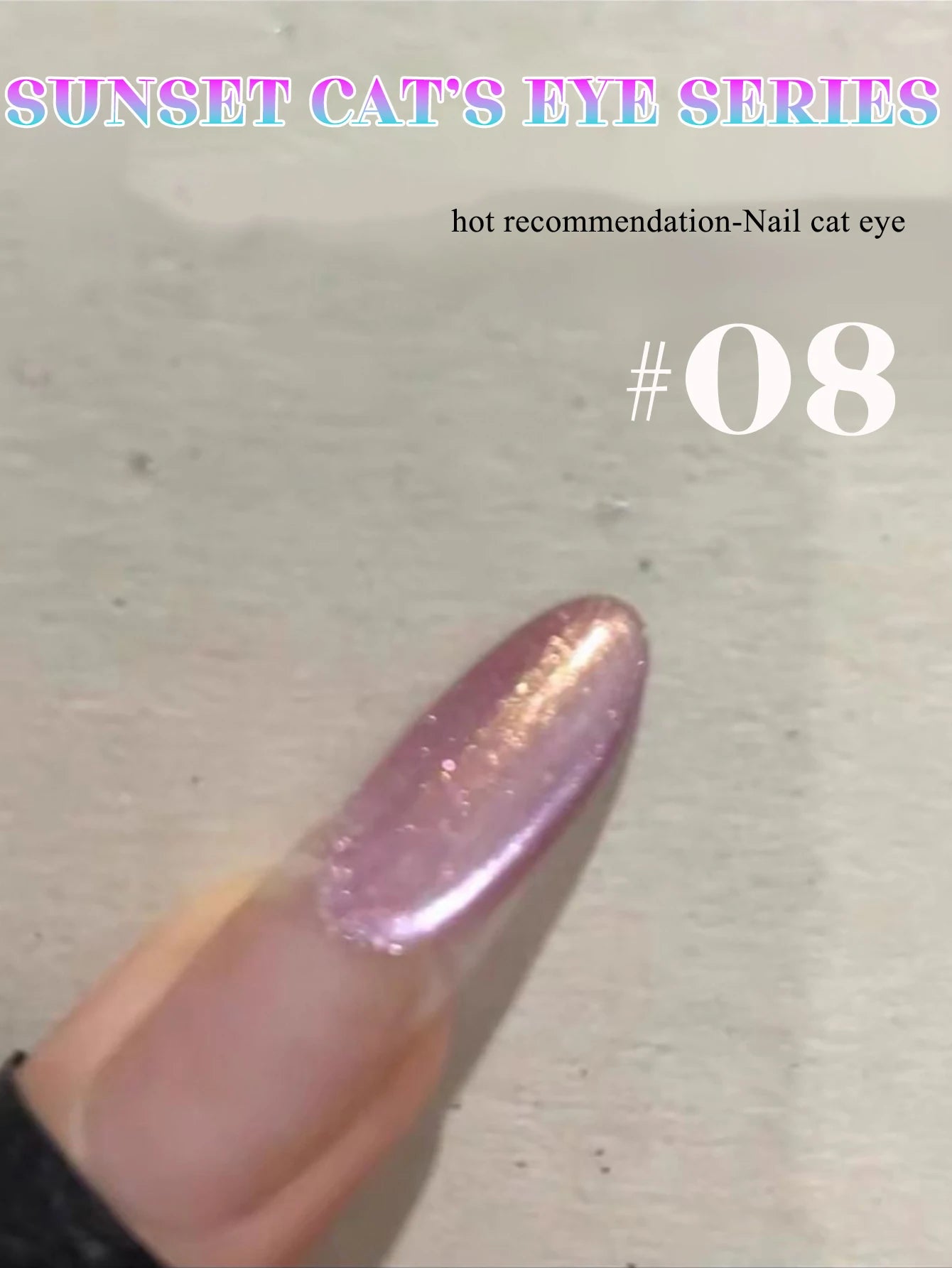 Gel Vernis Nail Art 24 pièces Éclat Rouge