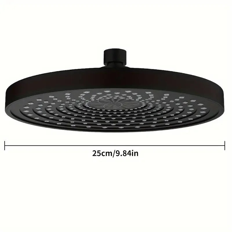 Pommeau Douche Éco 25cm Haute Pression Pluie