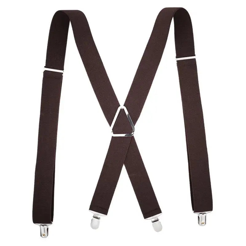 X-Back Adjustable Elastic Suspenders for All