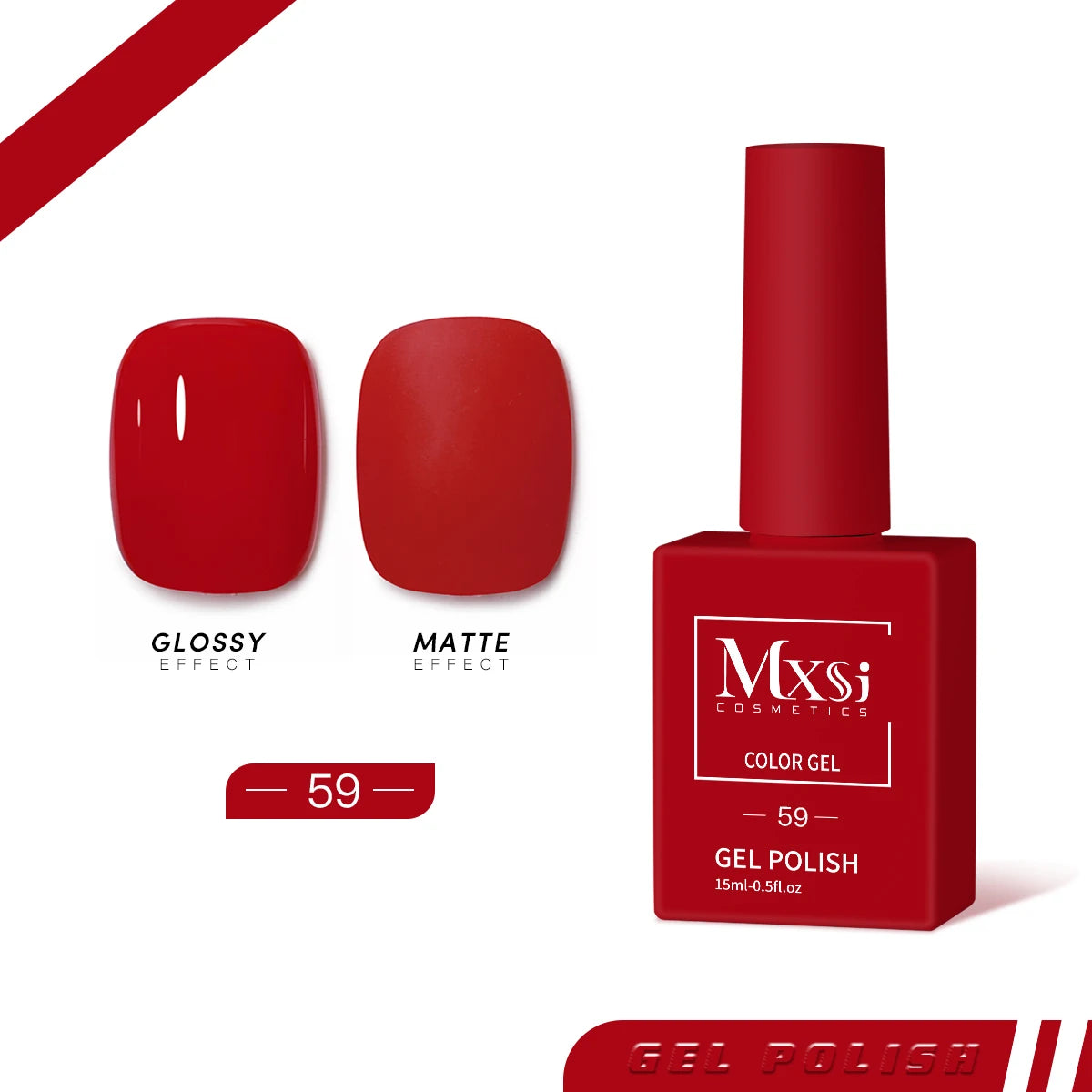 Vernis Gel Mxsi 15ml Couleurs Néo-Royal