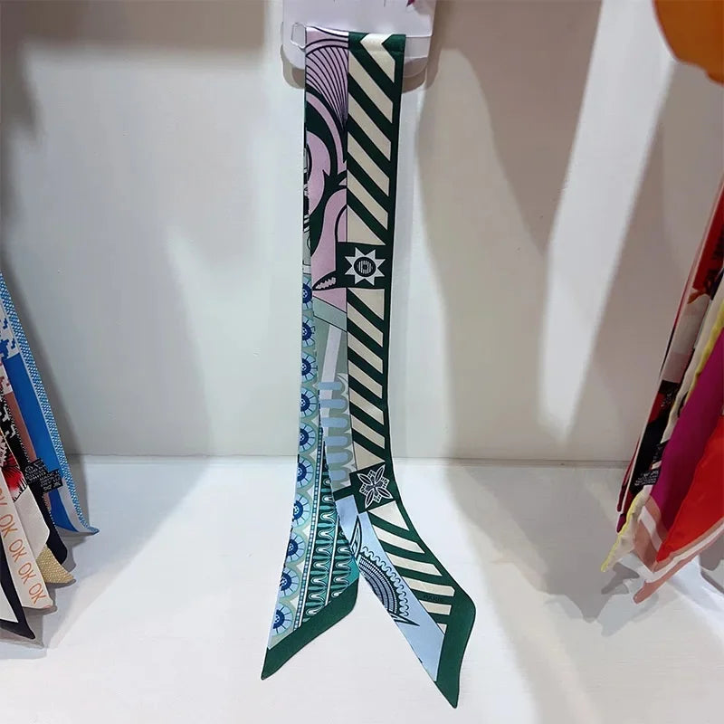 Poignée Élégante en Soie