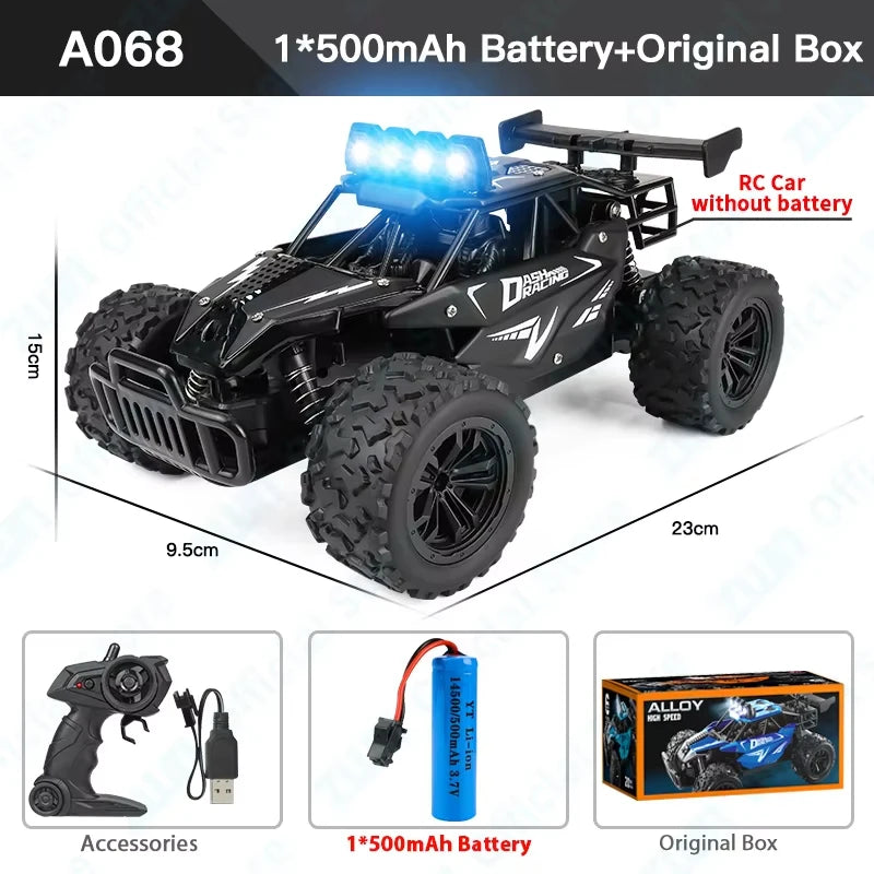 ZWN 2WD RC Tout-Terrain LED 1:16