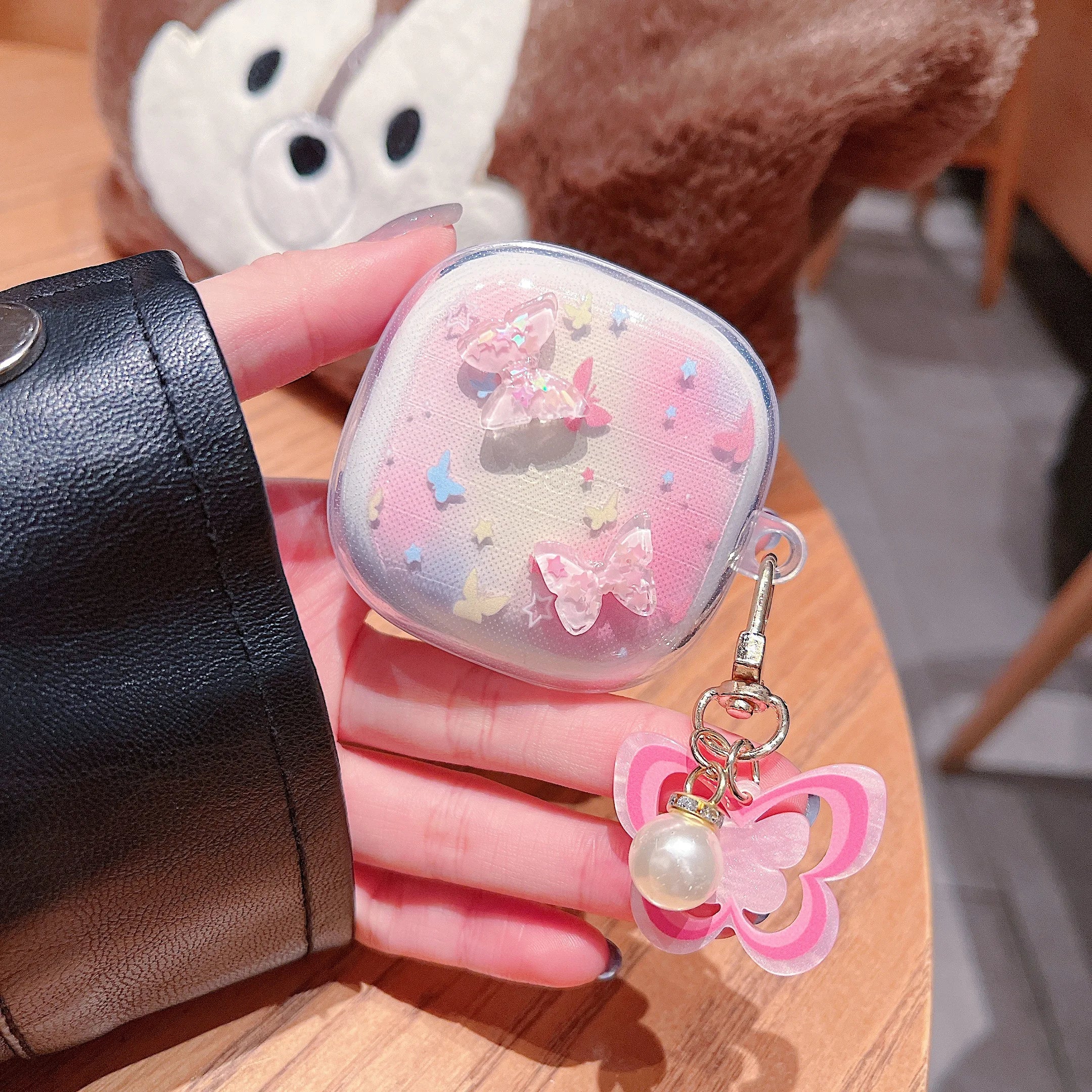 Cartoon Clear Case for Redmi Buds 6 & SE