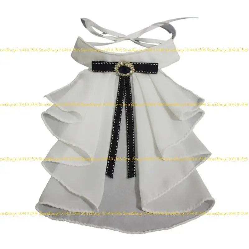 Col Vintage à Volants Clown Chic