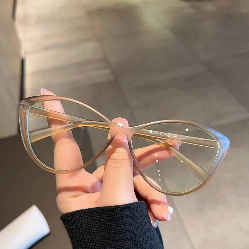 Lunettes Chat Anti-Rayonnement Unisexe Remplaçables