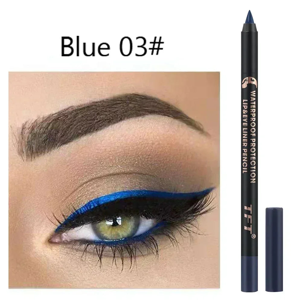 Blue-Brown Gel Eyeliner: Long-Lasting & Smooth