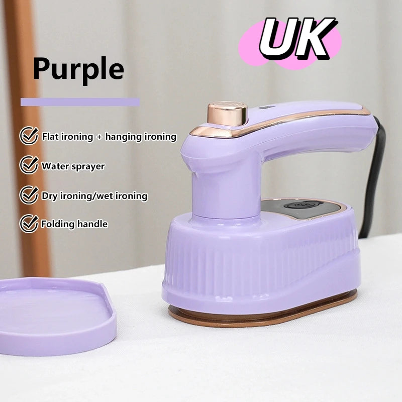 VapoDuo: Fer à vapeur portable sec & humide