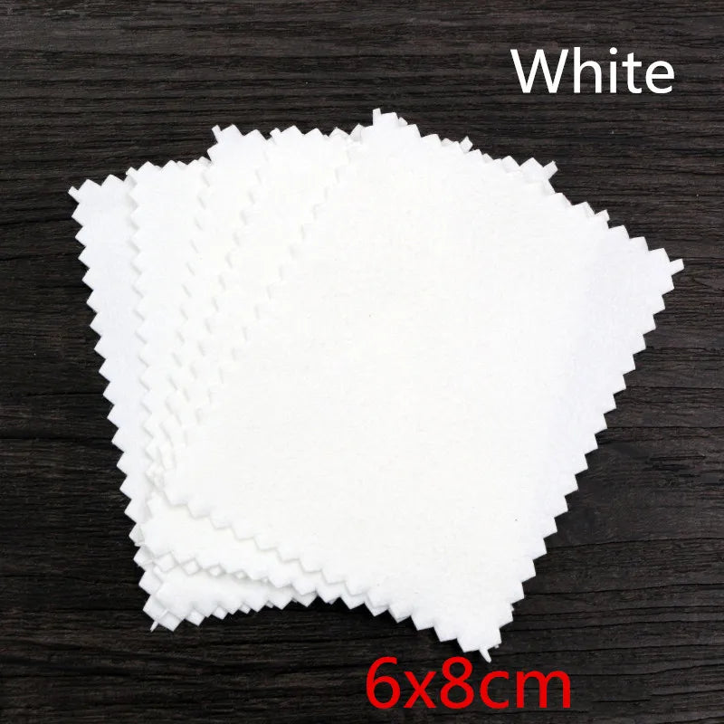 Chiffons Argent Wadsfred - 10 pièces doux