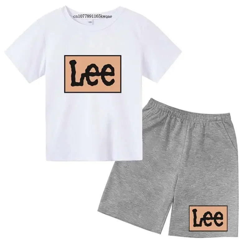 Été Enfant Style Décontracté - Ensemble 2pcs Mixte
