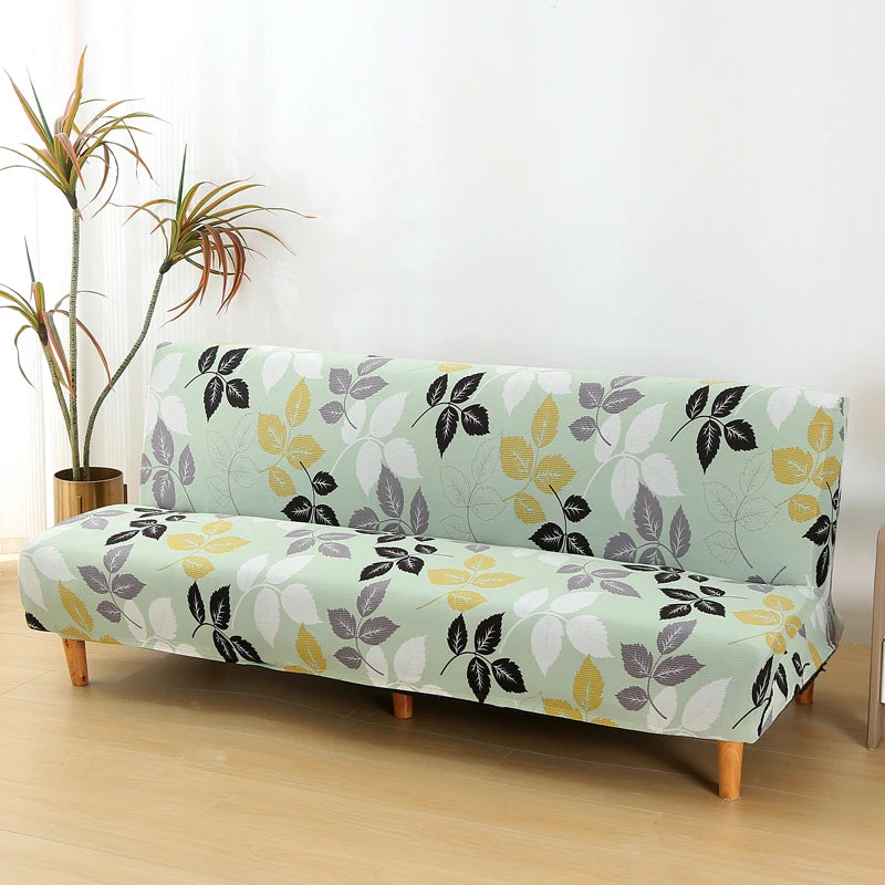 Housse Futon Spandex Antidérapante Amovible Lavable
