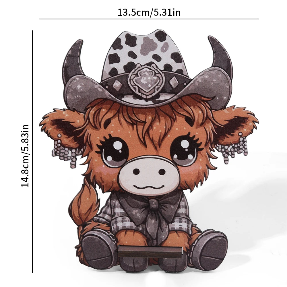 Giraffe Glasses Holder: Cute 3D Wooden Display Rack