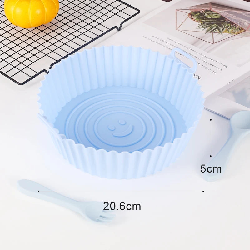 Eco Silicone Air Fryer Liner - Easy Clean & Reusable