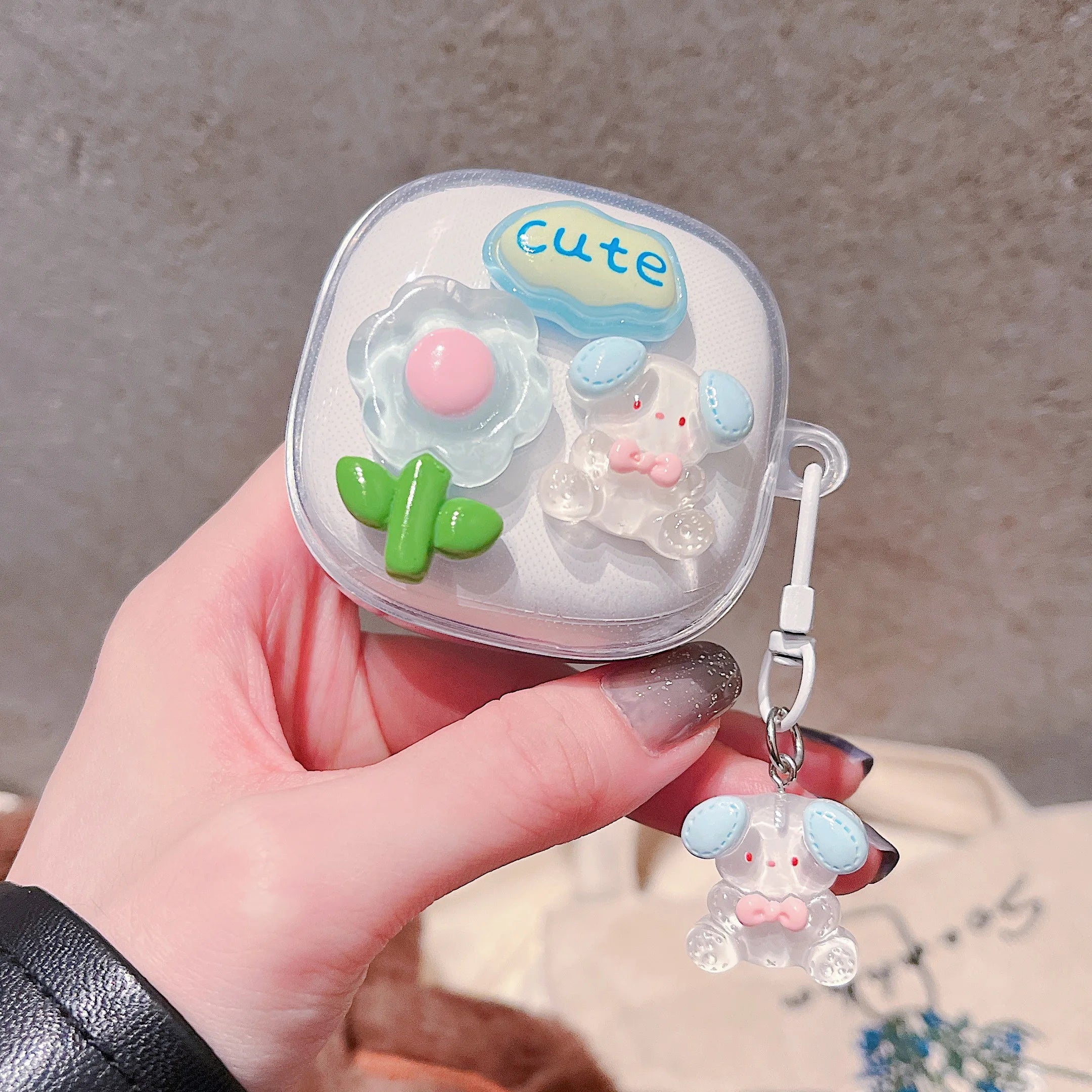 Cartoon Clear Case for Redmi Buds 6 & SE