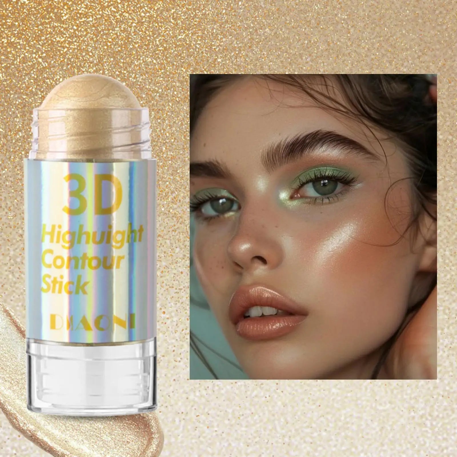 3D Highlighting Stick: Illuminate & Contour Your Face