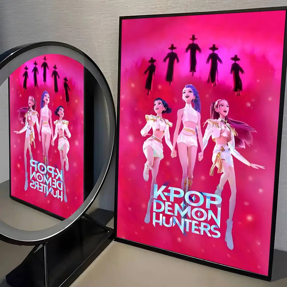 Affiche HD K-Pop Démon H-Hunters - Décor Moderne