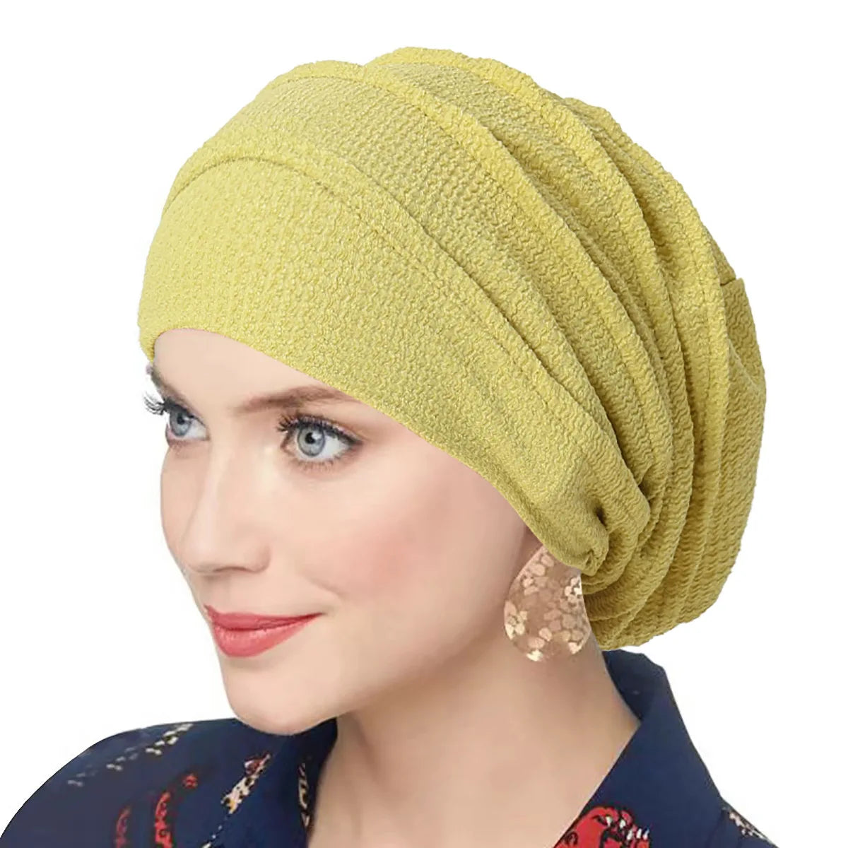 Turban Doux Élastique Femme
