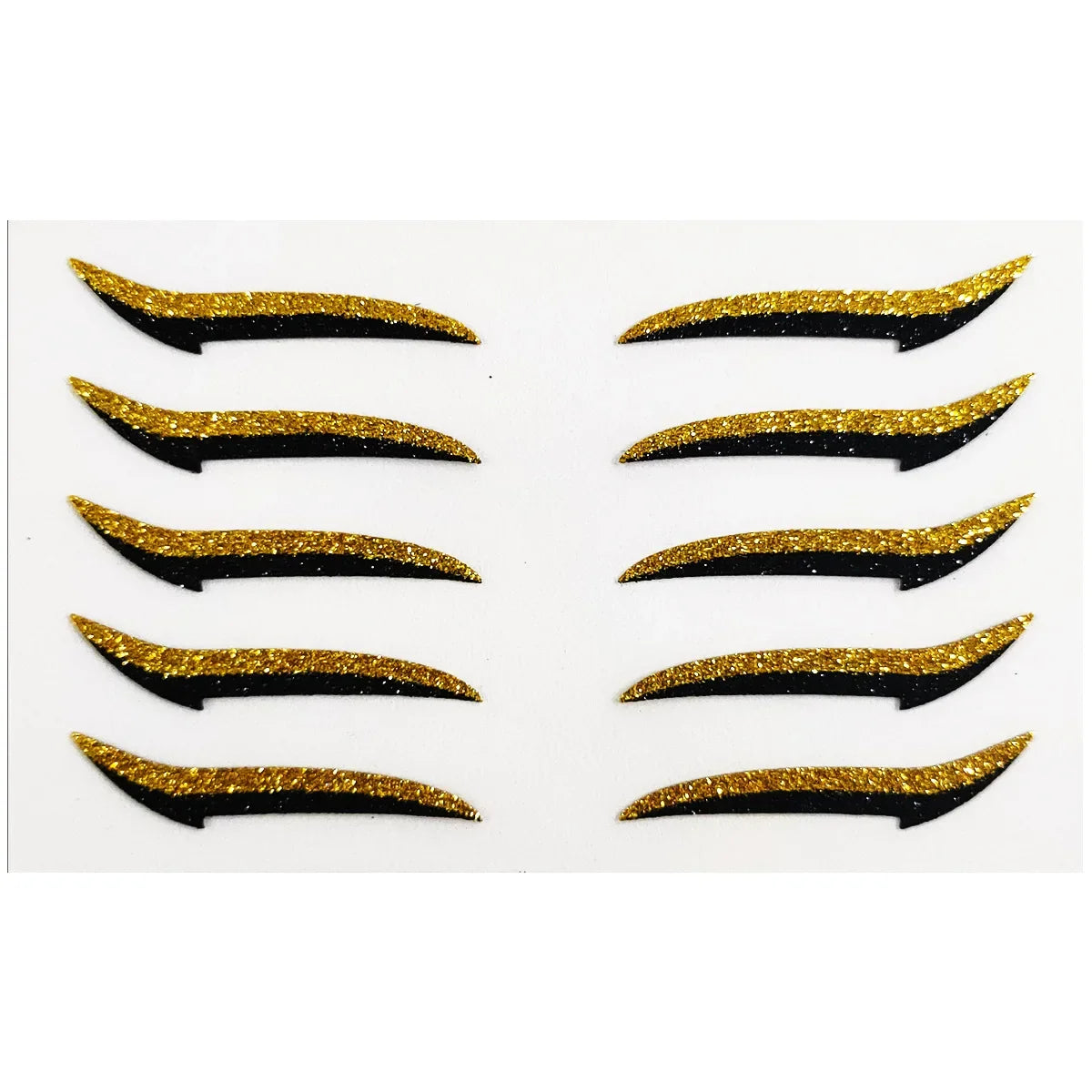 Autocollants Glamour pour Double Paupière Étincelants