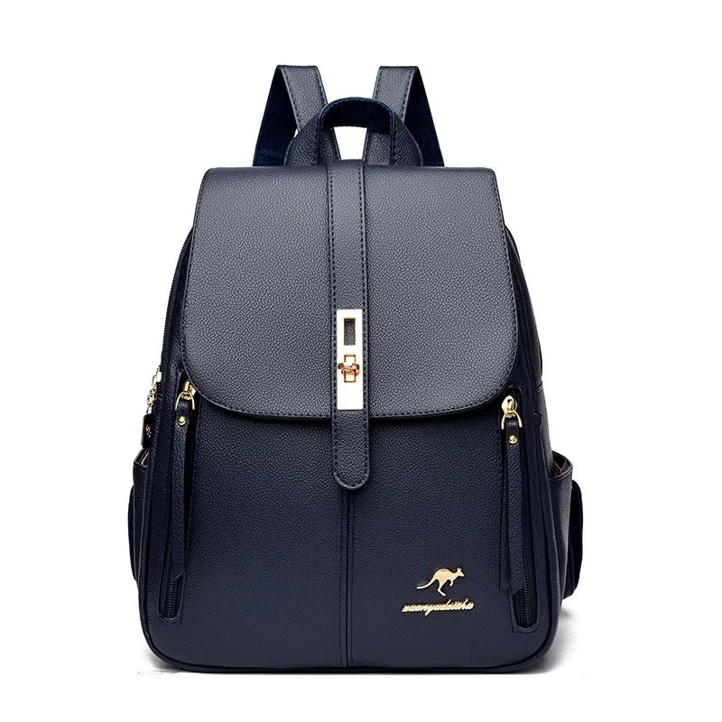 Sac à dos vintage femme, antivol et grande capacité