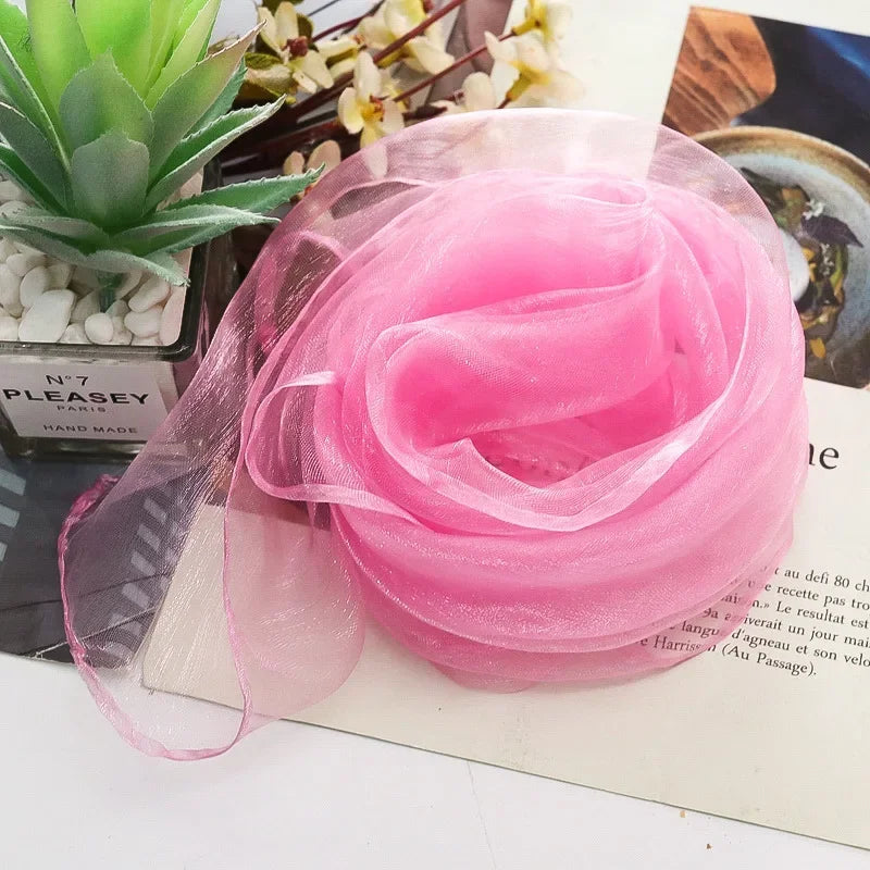 Foulard de Jonglage en Soie - 60cm, 21 Couleurs Vives