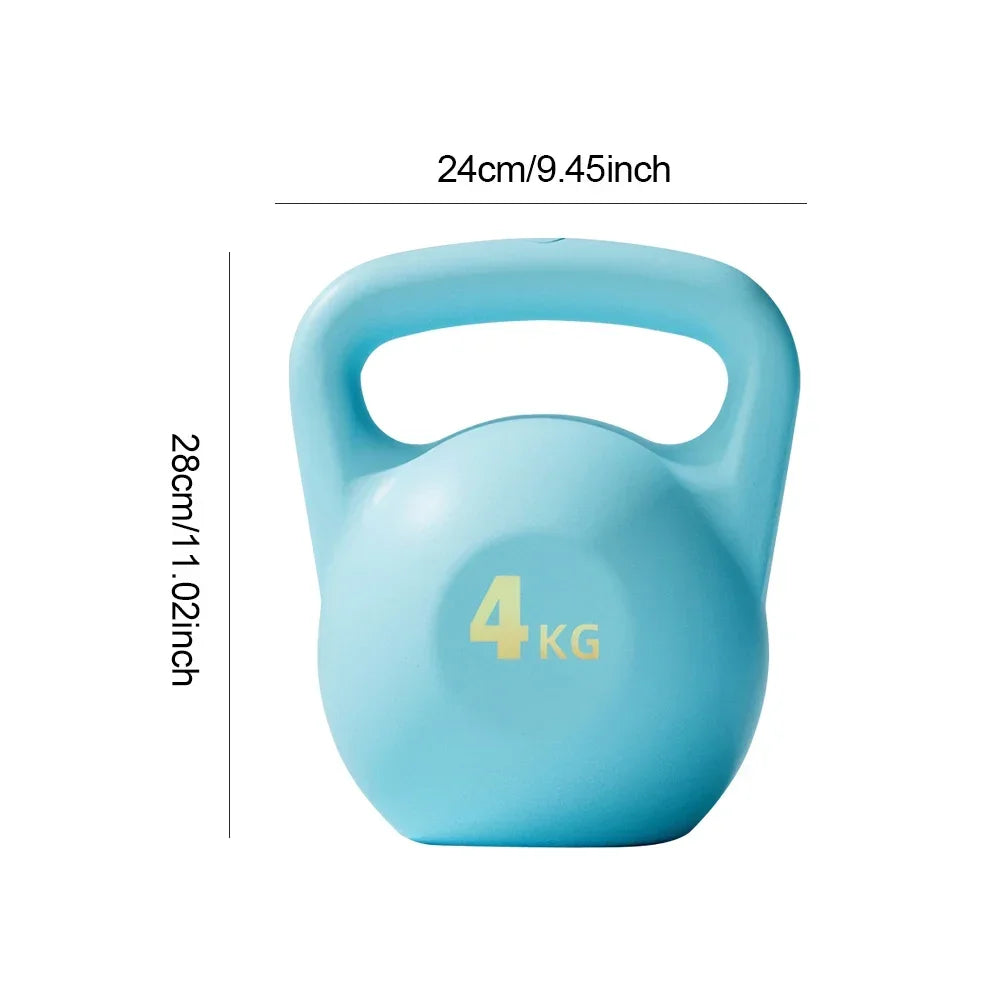 Kettlebell AquaFlex: Poids Souple et Ergonomique 4/6kg