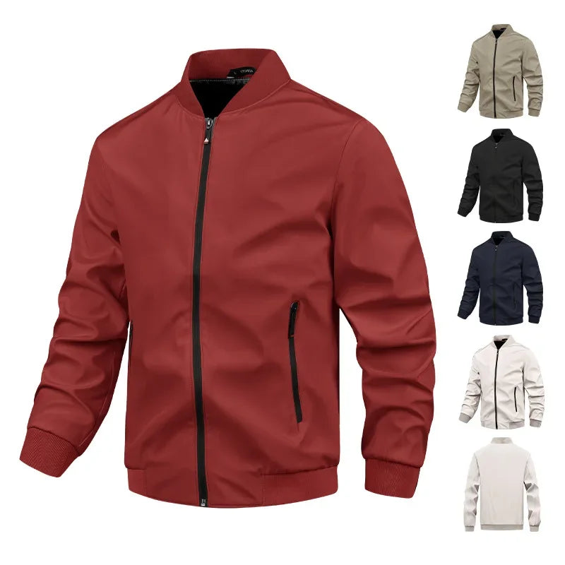 Veste Élégante Homme - Automne Décontracté Légère