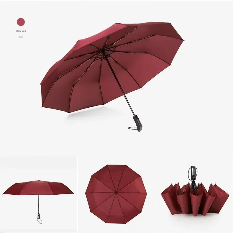 Auto-Open Dual-Use Umbrella for Promotions