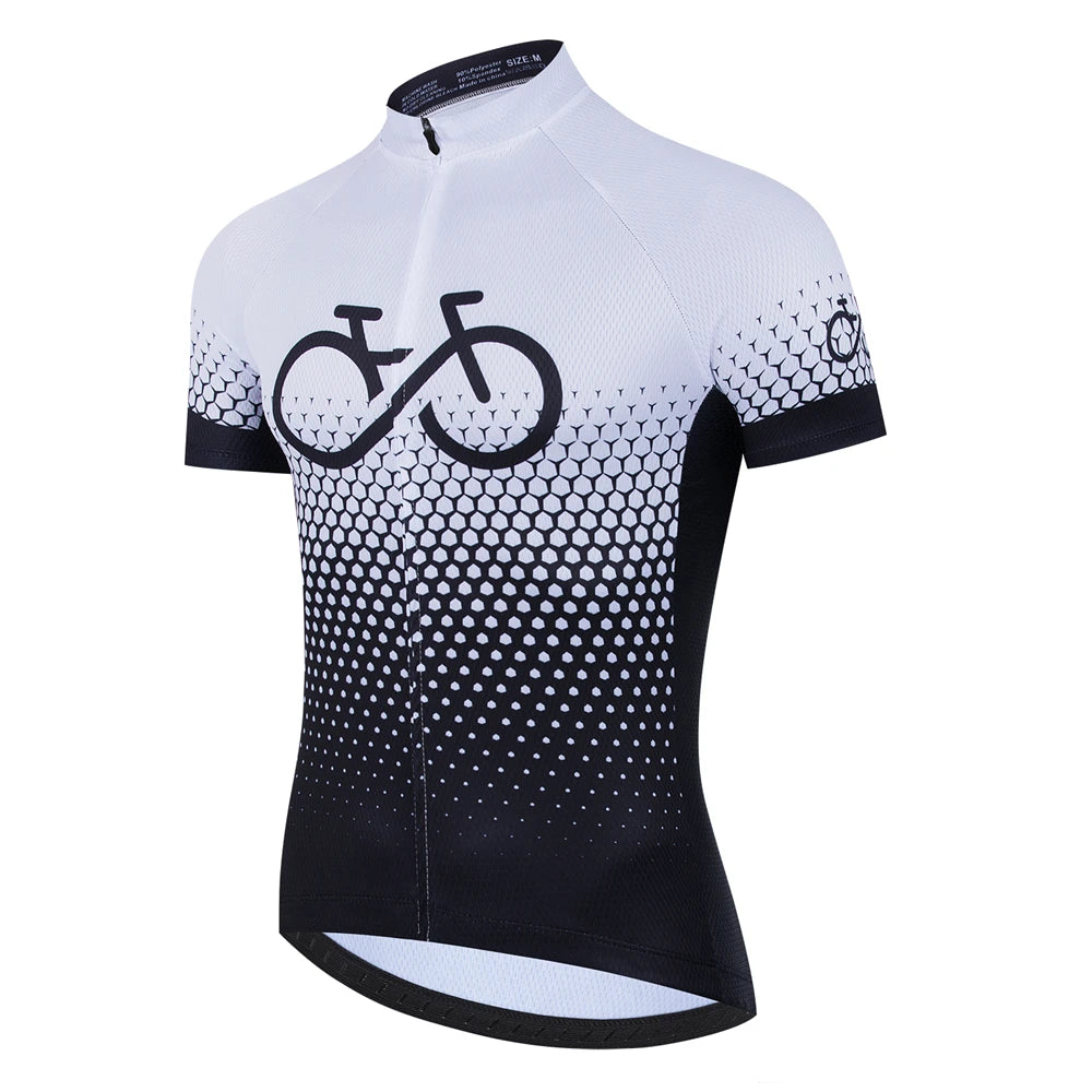 ÉquipeVélo Été: Maillot Respirant Homme Ciclismo