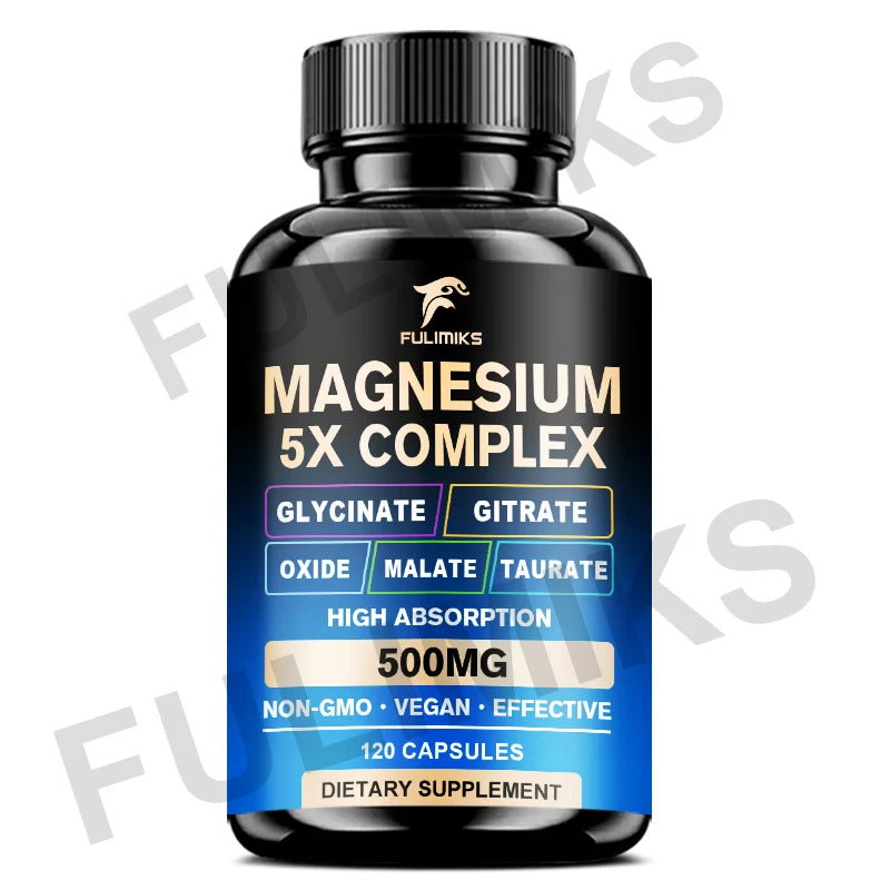 Magnésium 5 en 1 - Vitalité et Sérénité