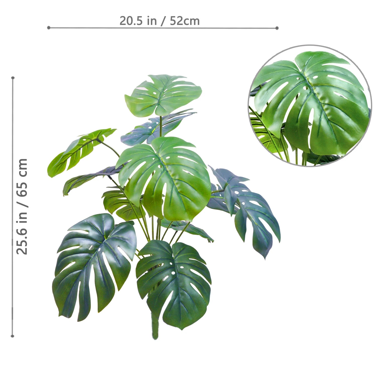Monstera Artificielle Luxe 100 cm