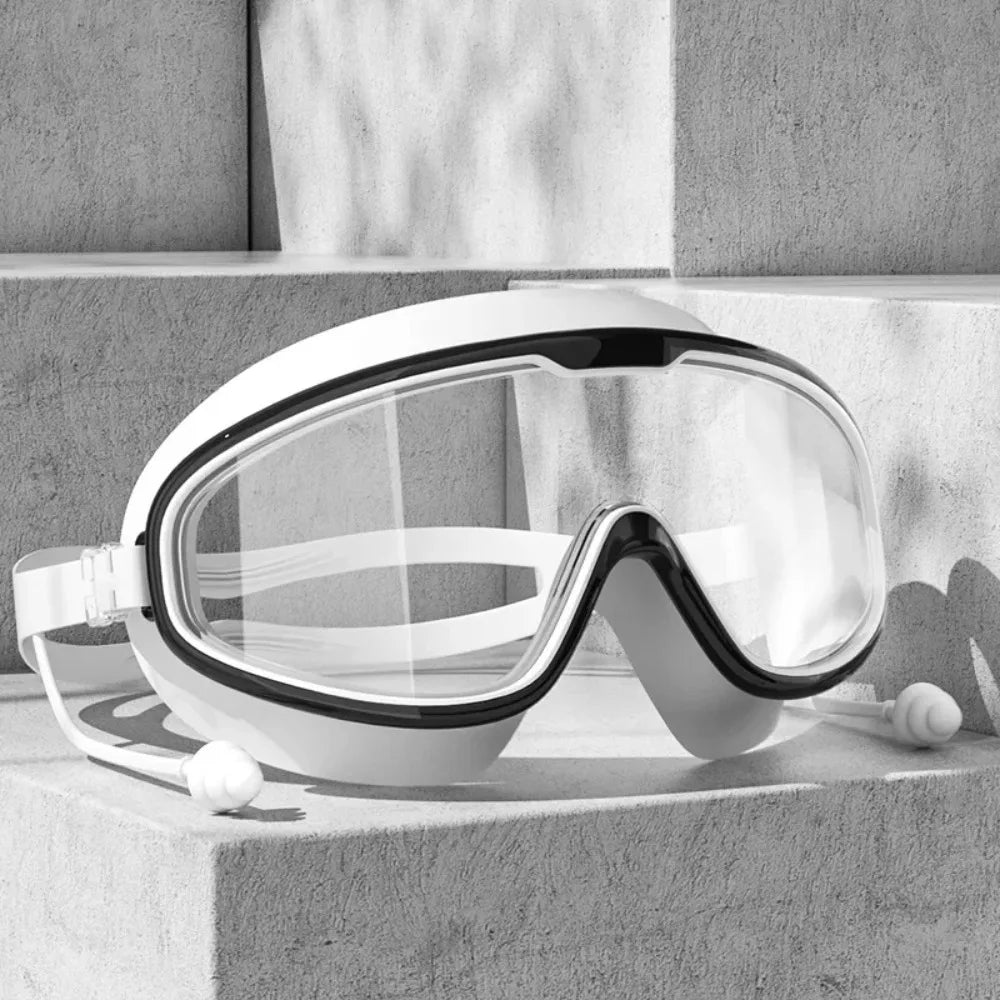 AquaVision Pro: Lunettes Natation HD Anti-Buée Mixtes