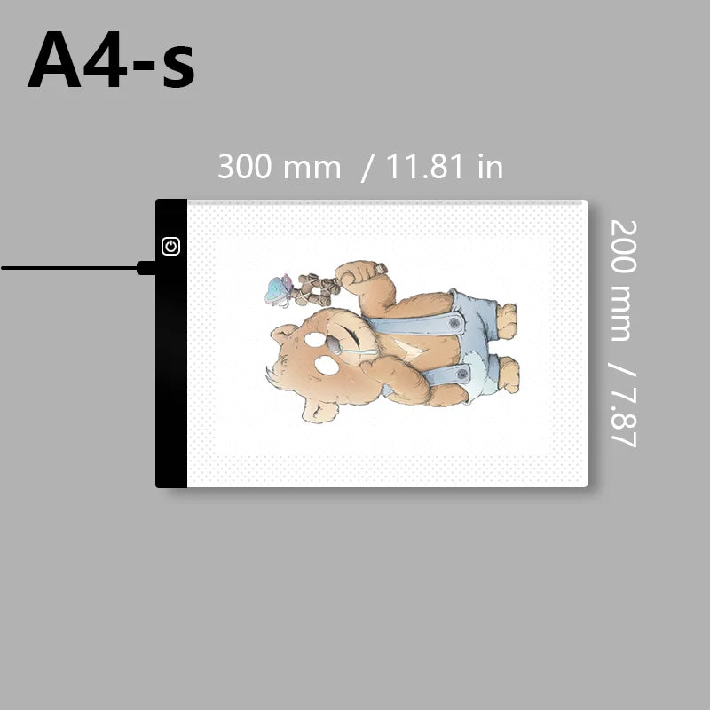 LED Art Tracer Pad - Transparent Drawing Tool