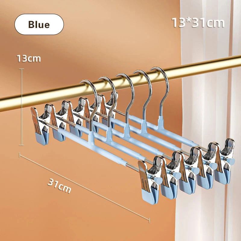Cintre Métal Ventilé avec Clips Réglables