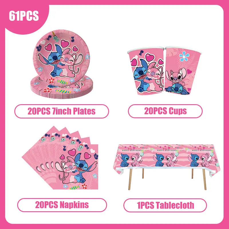 Disney Lilo & Stitch Angel Party Set