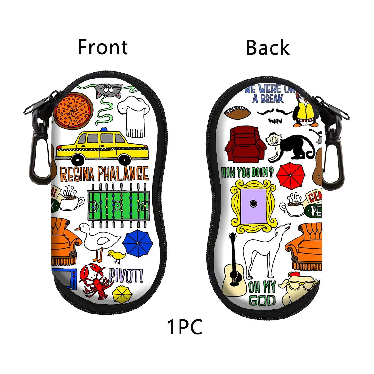 Sunflower Cat Eyewear Case - Trendy & Portable