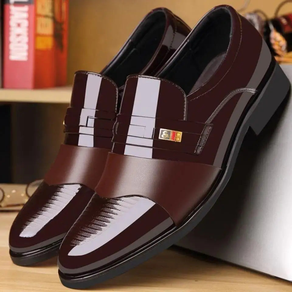 Chaussures Cuir Hommes Élégance Minimaliste