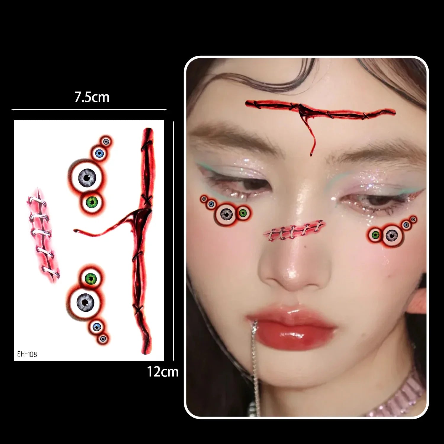 Tatouage Halloween 3D : Effrayant et Amusant !