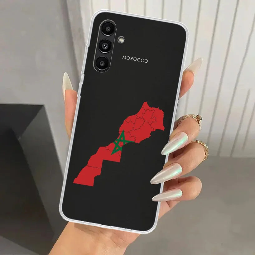 Coque Samsung Galaxy A - Drapeau Marocain