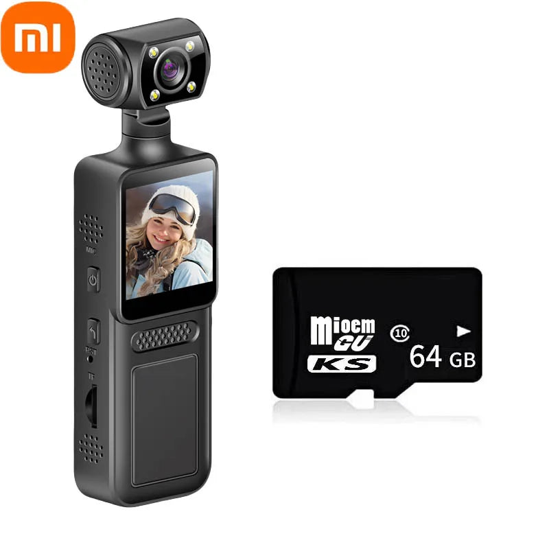 Xiaomi 4K Mini WiFi Bodycam - Smart Security Recorder