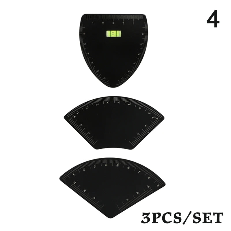 Règle Précise pour Sourcils en Aluminium