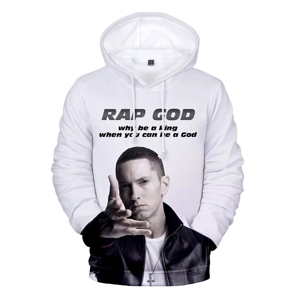 Hoodie 3D Hip Hop Élite