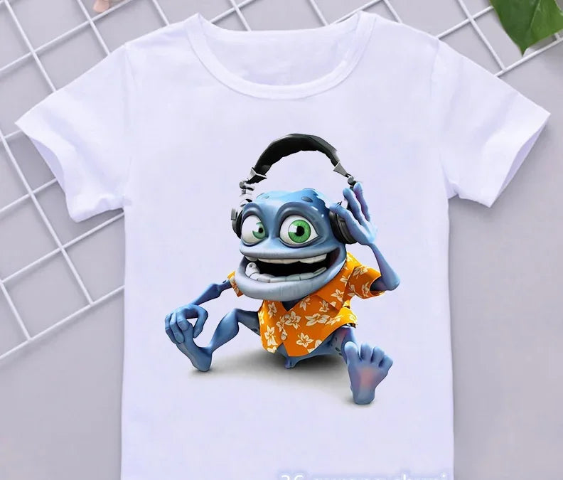 T-Shirt Fun Crazy Frog pour Garçons