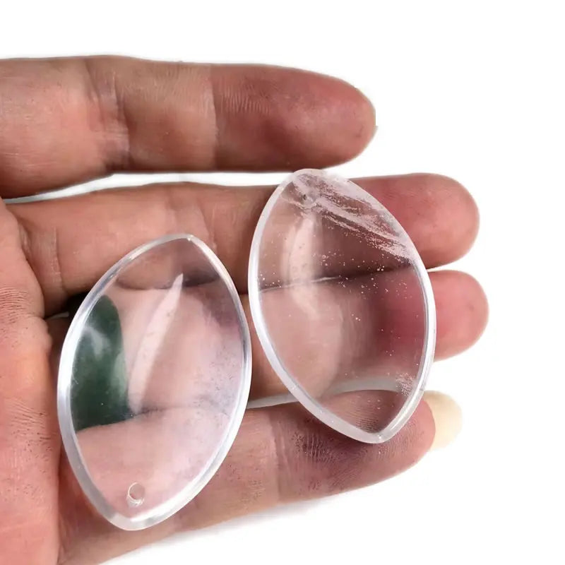 Pendentif Marquise en Agate Naturelle