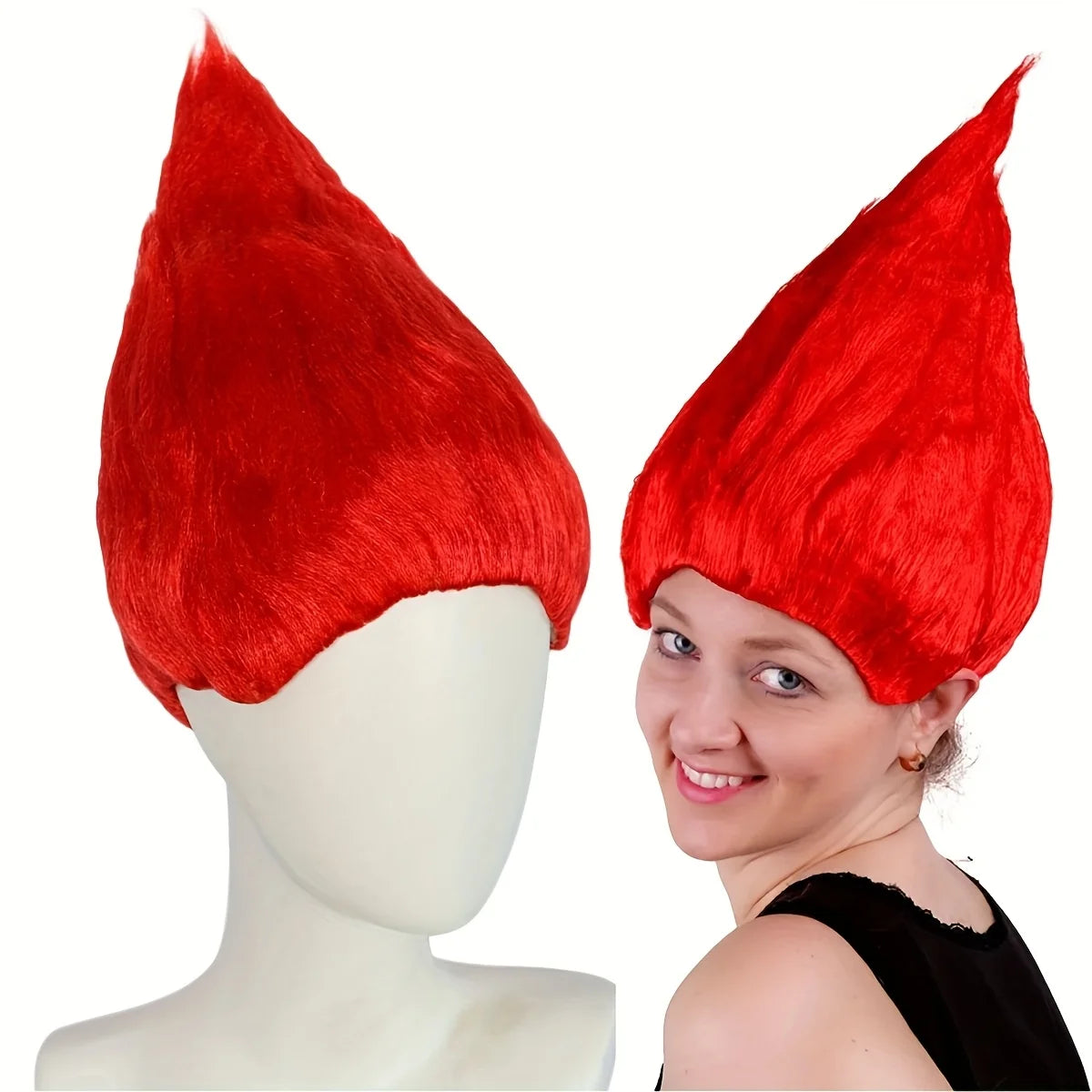Violet Fun Spike Wig for Cosplay & Parties