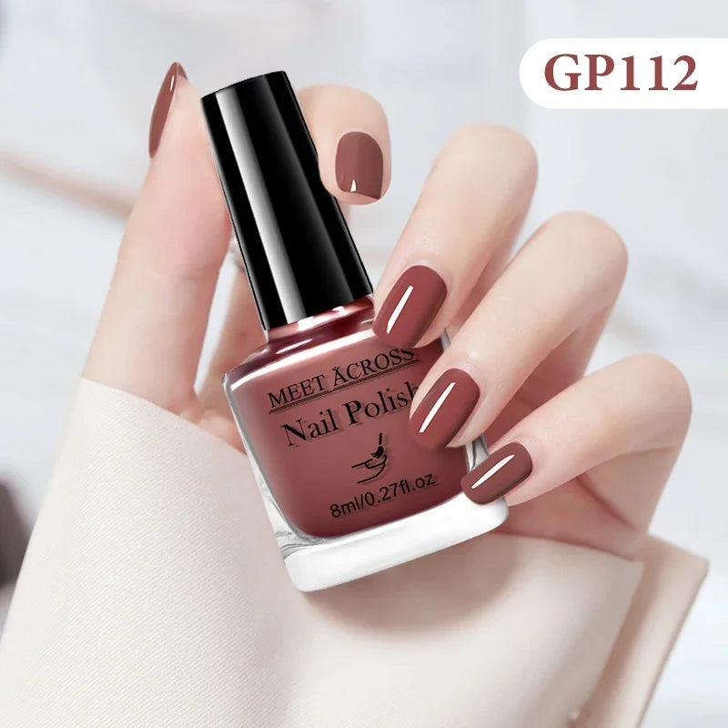 Vernis Aqua 48 Couleurs - Longue Durée & Séchage Rapide