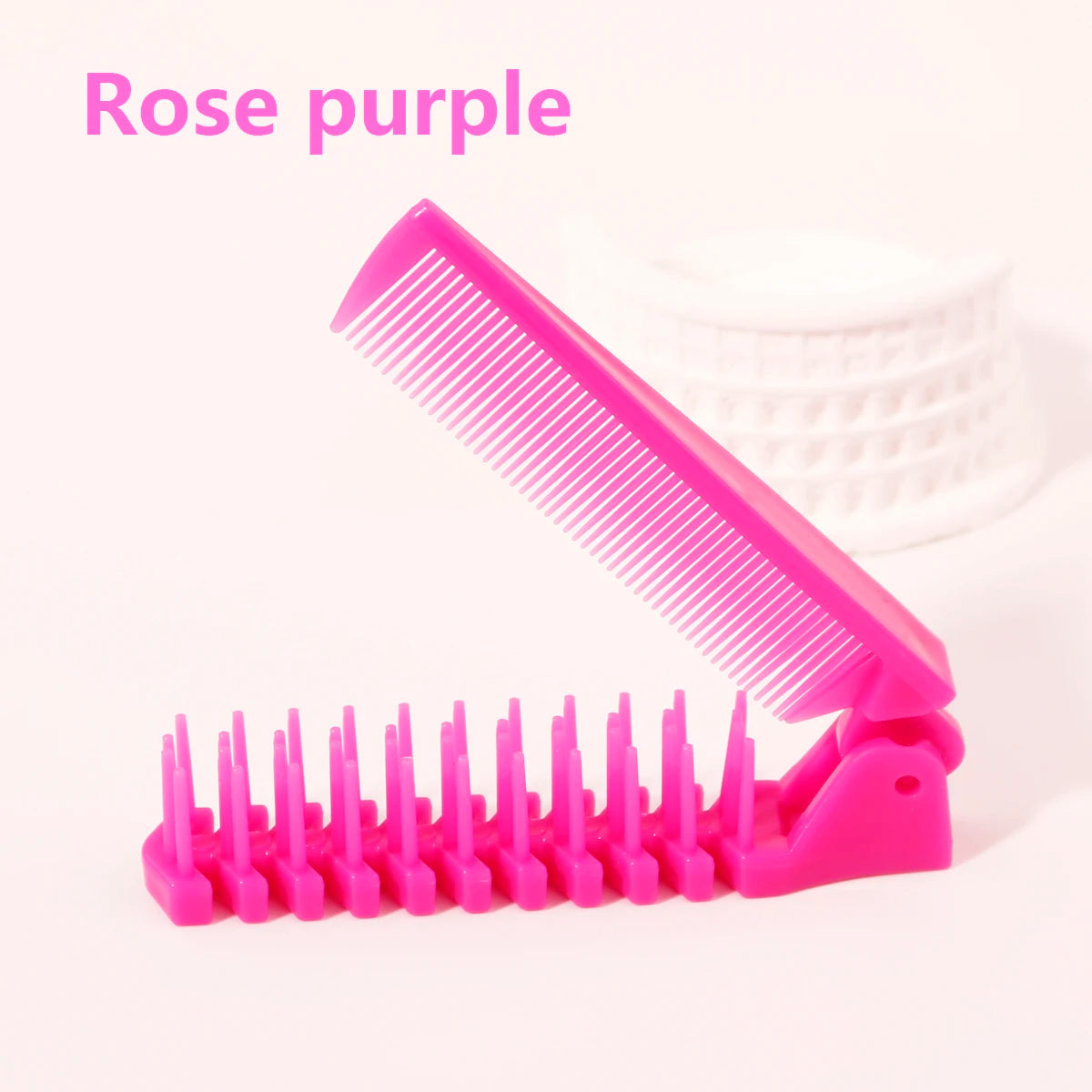 Travel-Friendly Anti-Static Folding Hair Comb