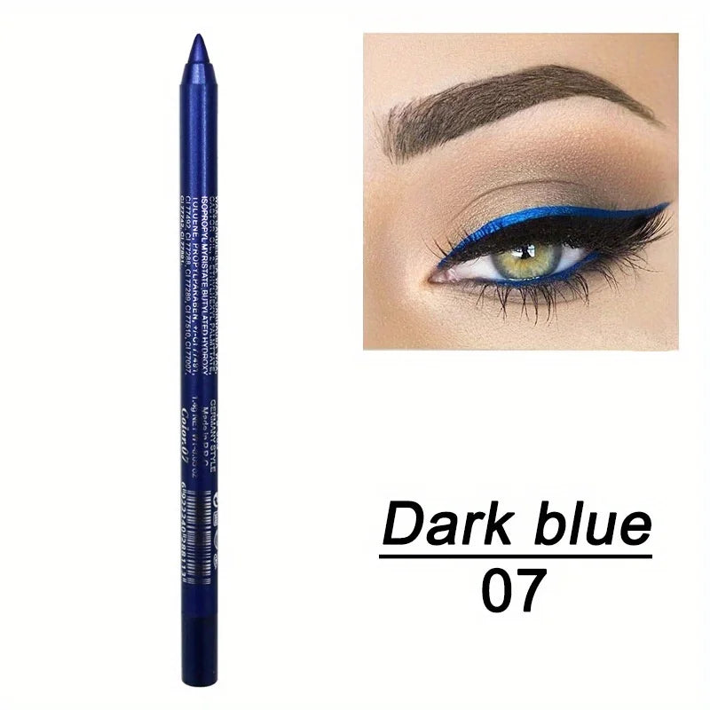 Crayon Eyeliner Brillant et Imperméable Multicolore