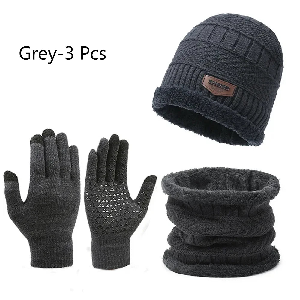 Ensemble Hiver Chic : Écharpe, Gants & Bonnet Tactile