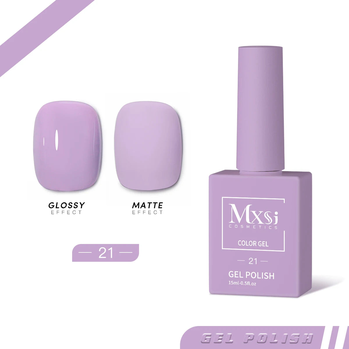 Vernis Gel Mxsi 15ml Couleurs Néo-Royal