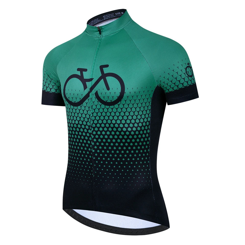 ÉquipeVélo Été: Maillot Respirant Homme Ciclismo